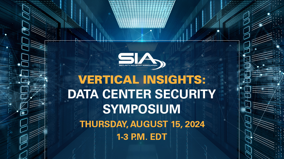 Vertical Insights: Data Center Security Symposium - Security Industry