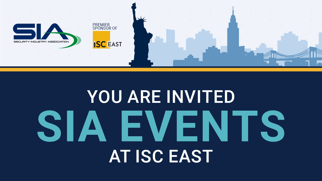 You're Invited to SIA's Events at ISC East