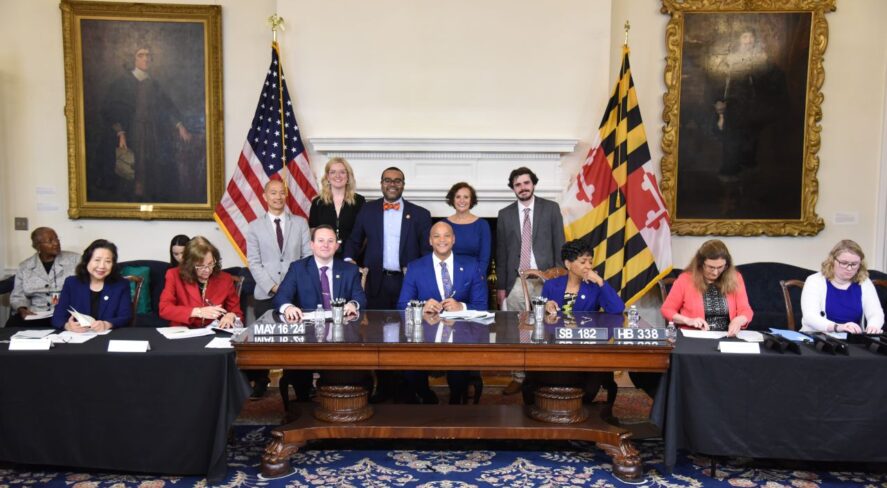 signing of MD facial recognition bill