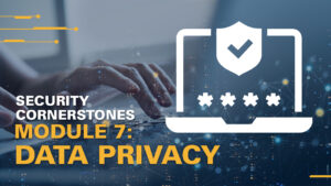 Security Cornerstones: Data Privacy Security Training Fundamentals