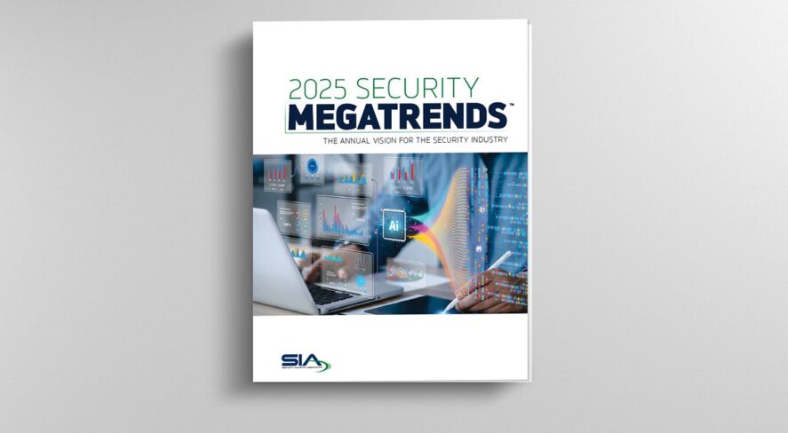 2025 Security Megatrends report - trends in the security industry