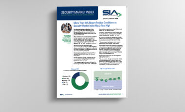 SIA Security Market Index Jan/Feb 2025 report cover