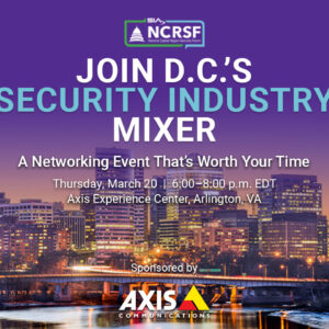 SIA National Capital Region Security Forum March 2025 event